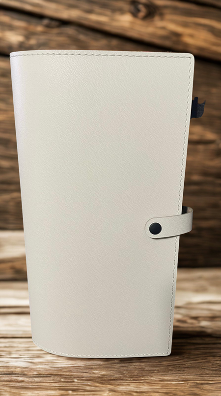 Couverture de carnet en cuir