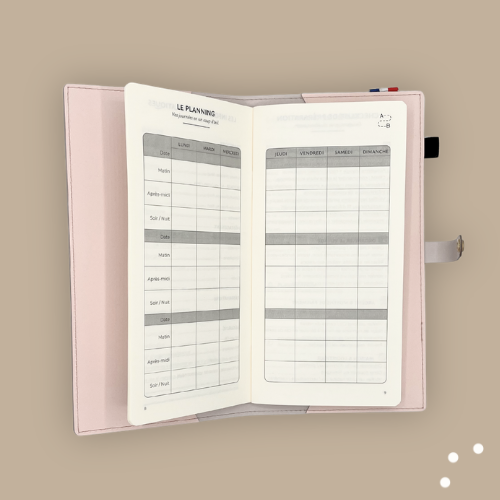 Couverture de carnet | Cuir recyclé